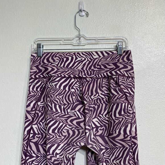Fabletics Purple Plains Define PowerHold High-Waisted 7/8 Leggings Sz L - Picture 7 of 11